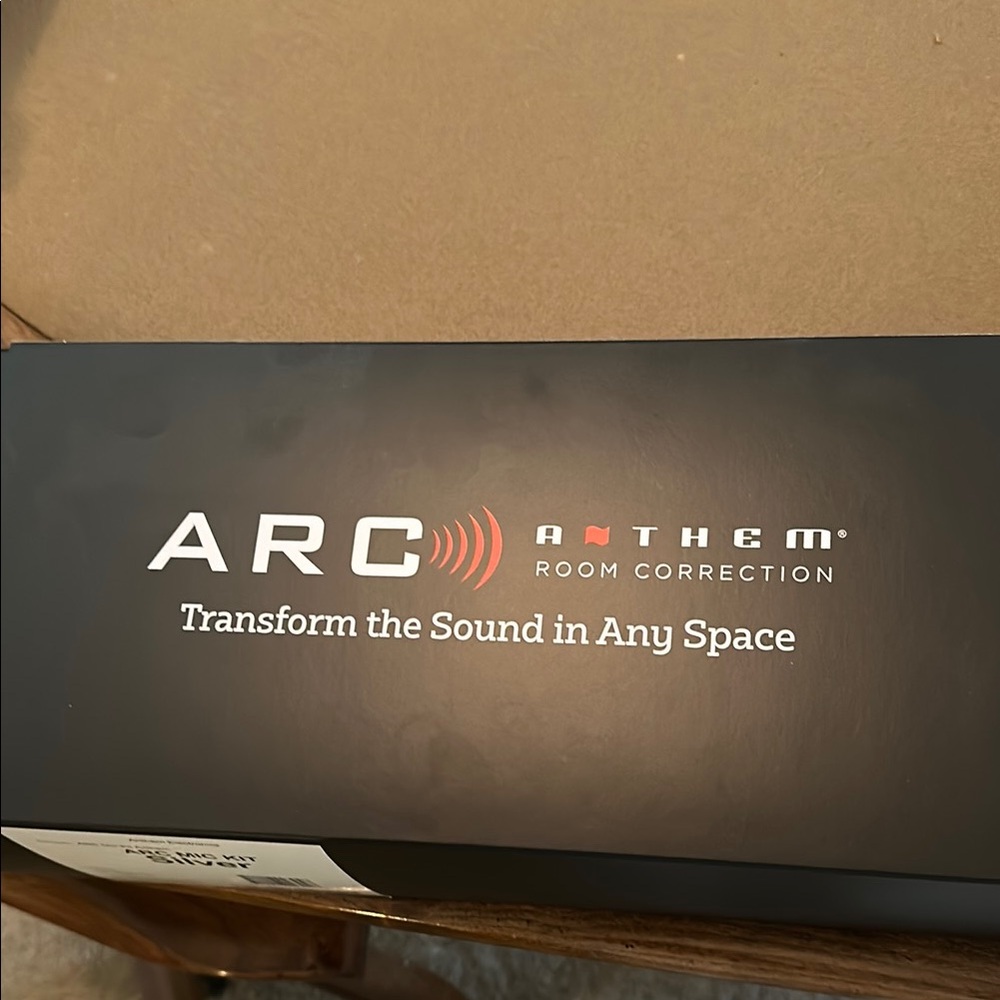 Anthem Electronics.  ARC mic kit Silver.  Transform the sound in any place.  NIB